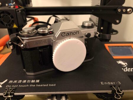 Canon FD gövde kapağı  Organik Plastikten Dekoratif Aksesuar