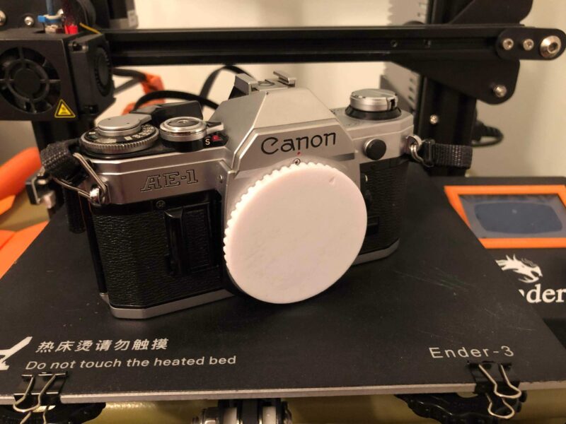 Canon FD gövde kapağı  Organik Plastikten Dekoratif Aksesuar