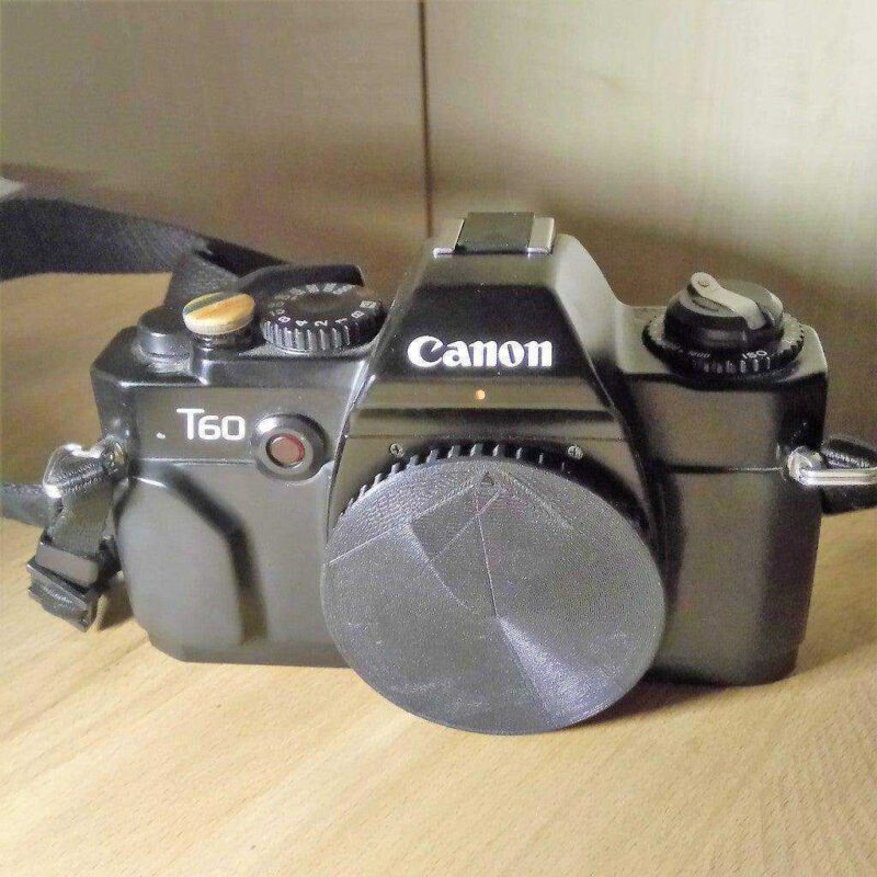 Canon FD gövde kapağı  Organik Plastikten Dekoratif Aksesuar - Görsel 2