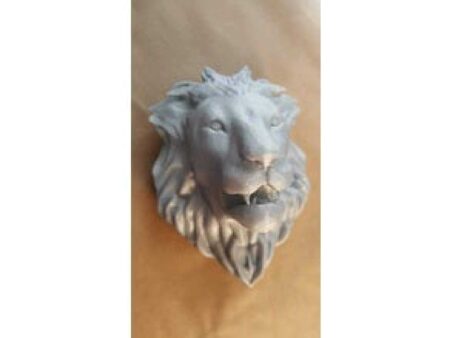 Aslan başı Biblo Dekoratif Hediyelik Süs Eşyası Maket Aksesuar
