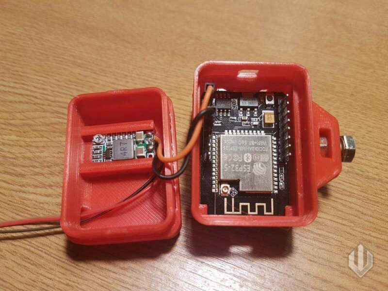 Esp32 Cam Ip Wifi (Kilitli) Ve Adım Güç Kaynağı (Sd Slot) Plastik Aparat - Görsel 4