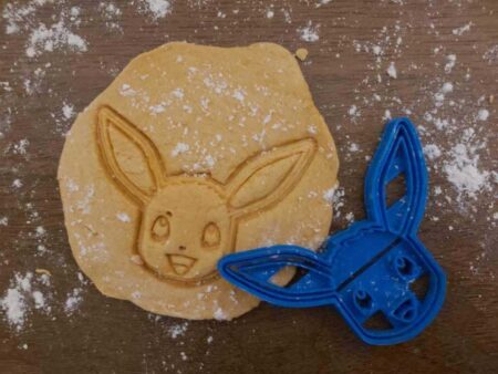 Çerez Kurabiye Kesici Kalıp Eevee (Pokémon) Plastik Aparat