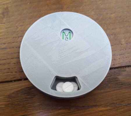 Fransız Küçük Hap Kutusu Plastik Aparat