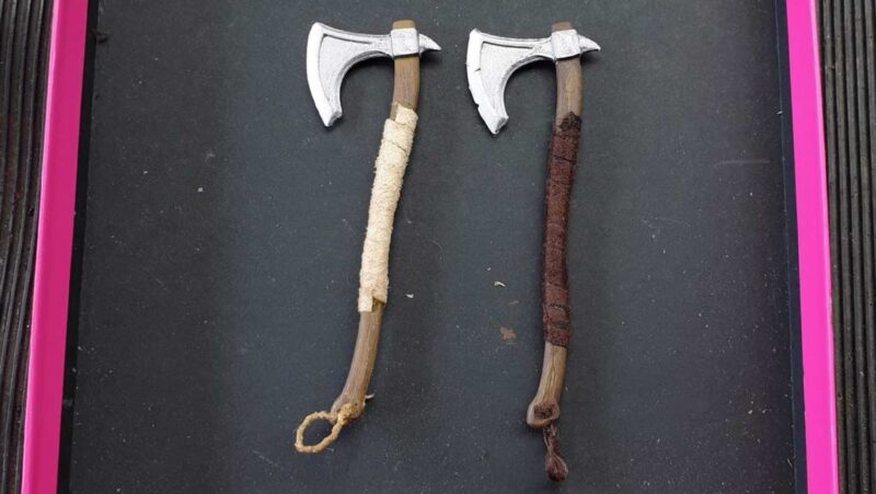 Ölçek Viking Axe 1/10 Plastik Aparat