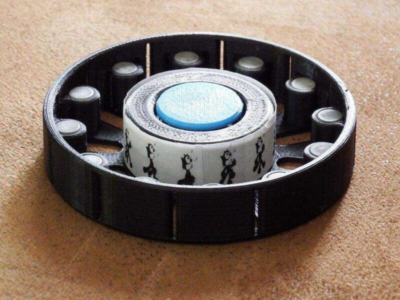 Zoetrope/Fidget Spinner Plastik Aparat