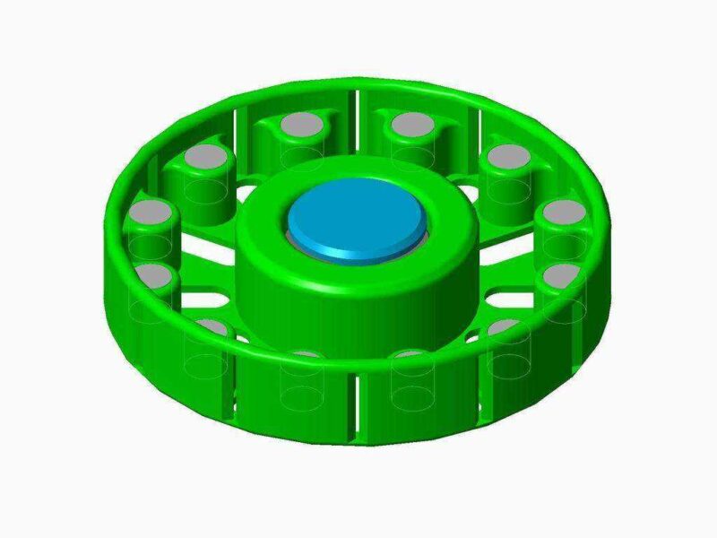 Zoetrope/Fidget Spinner Plastik Aparat - Görsel 2