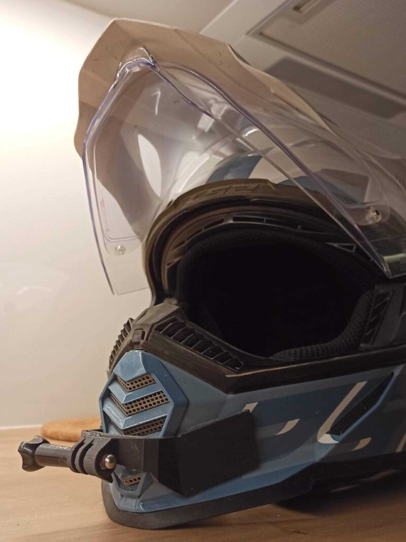 Gopro Tutucu Ls2 Pioneer Kask Plastik Aparat - Görsel 2