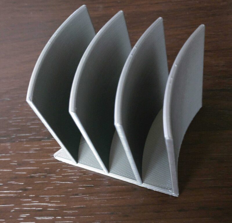 Minimalist masaüstü kağıt / mektup / posta düzenleyici  Organizer - Görsel 4
