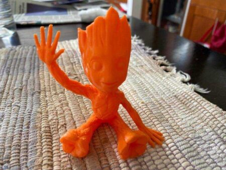 Baby Groot Maketi Hediyelik Süs Minyatür Biblosu