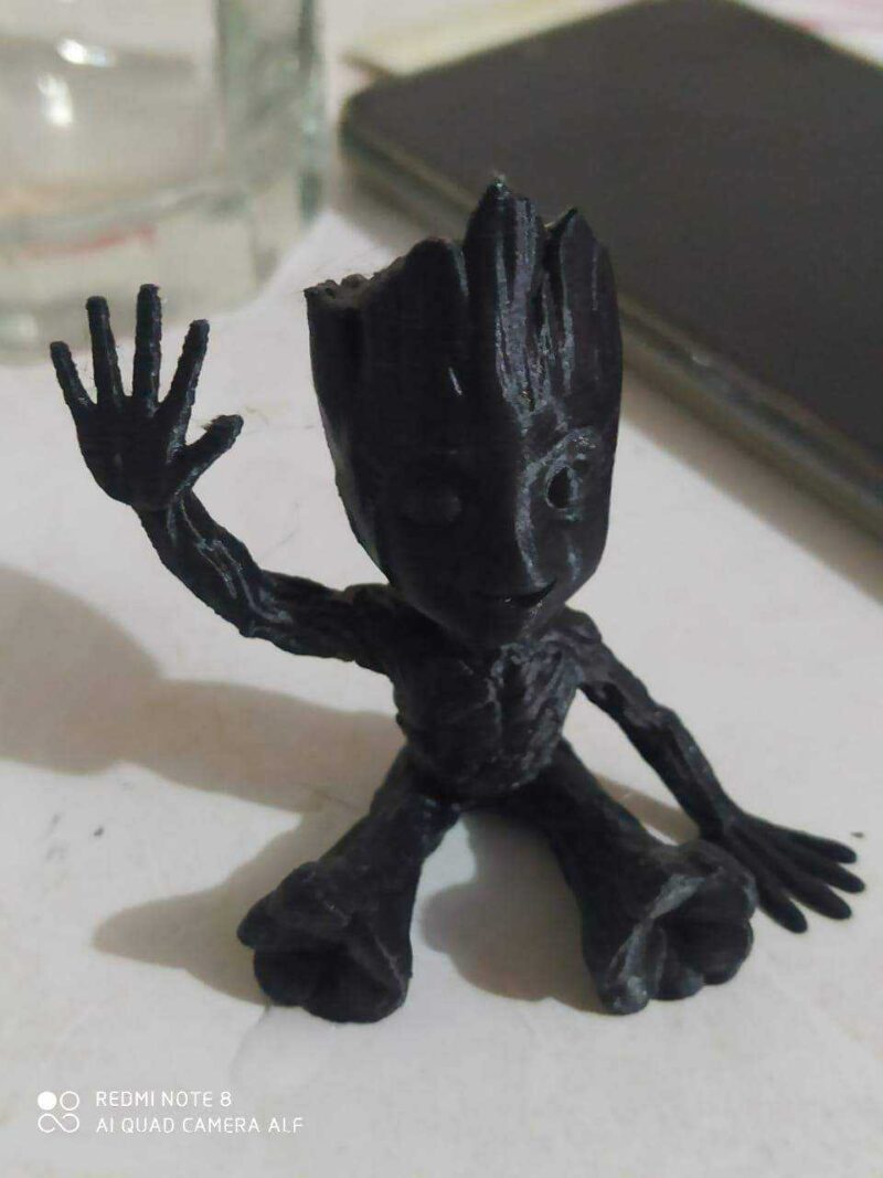 Baby Groot Maketi Hediyelik Süs Minyatür Biblosu - Görsel 4