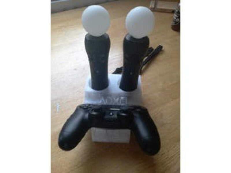 PS4 Move ve Dualshock Kontrolcü Tutucu Standı Askısı