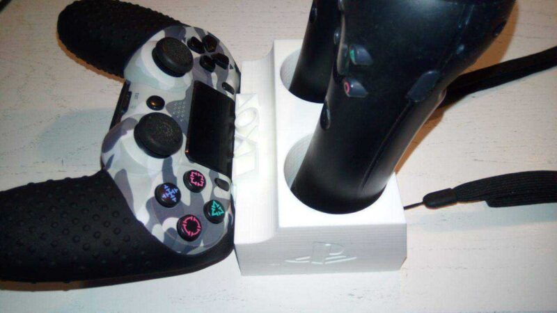 PS4 Move ve Dualshock Kontrolcü Tutucu Standı Askısı - Görsel 3