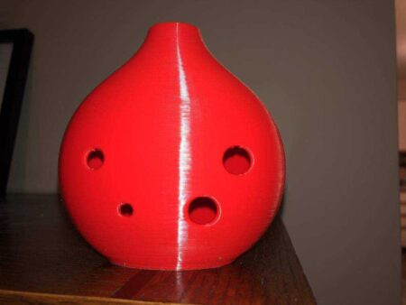 Ocarina Müzik Enstrümanı 6 Delikli Okarina Flüt Ses Aleti