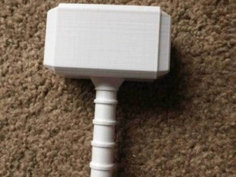 Mjolnir Hammer Remix Thor Çekici  Maketi Biblo Süs Eşyası - Görsel 2