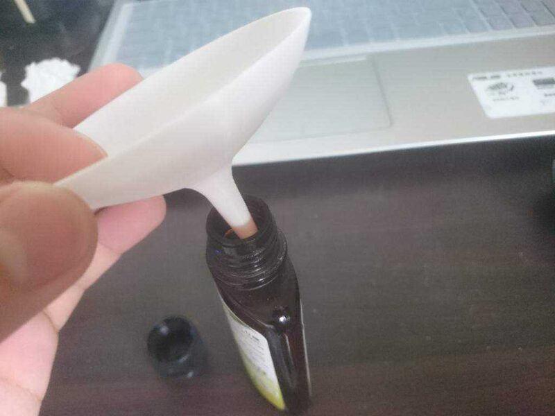 Küçük Kalibreli İçin Huni Plastik Aparat