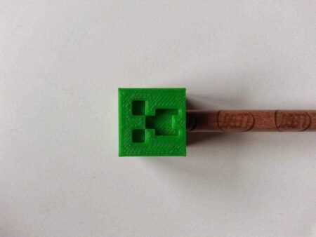 Minecraft Creeper Kalem Üst Plastik Aparat