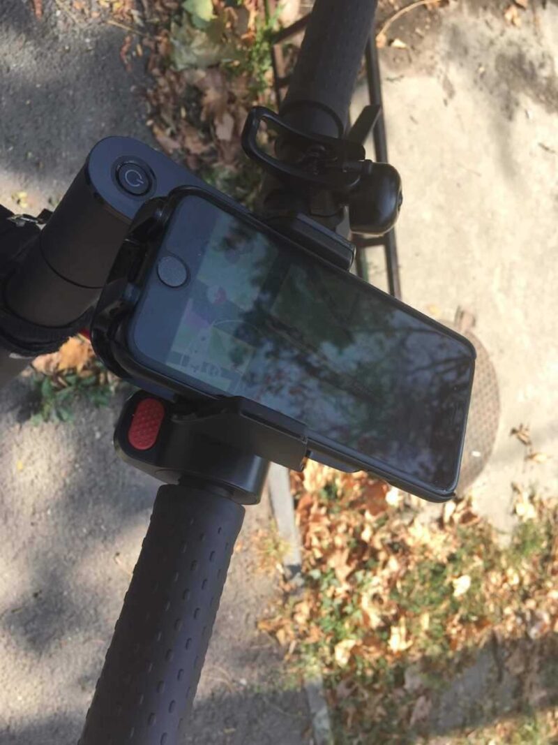 Xiaomi Elektrikli Scooter İçin Samsung Telefon Adaptörü Plastik Aparat - Görsel 2