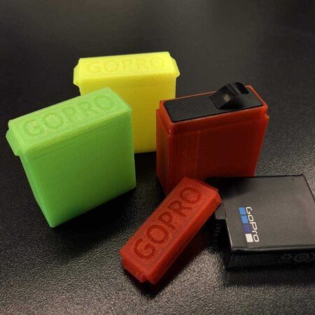 Gopro Pil Kılıfı (Hero 5,6 Ve 7) Plastik Aparat