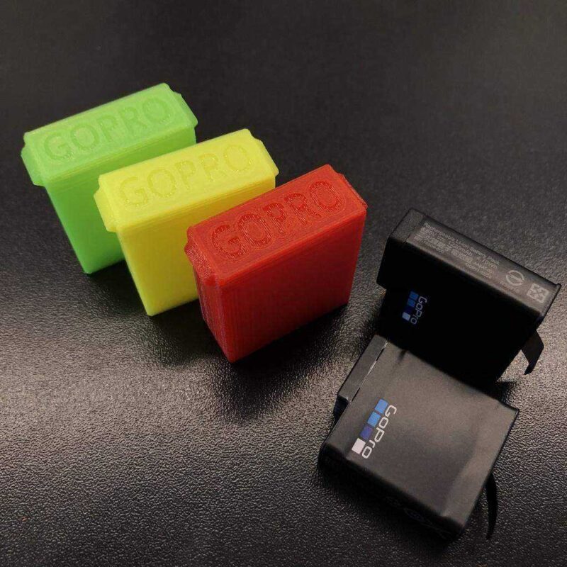 Gopro Pil Kılıfı (Hero 5,6 Ve 7) Plastik Aparat - Görsel 3
