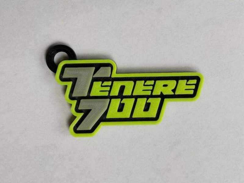 Yamaha Tenere 700 Keychain Plastik Aparat - Görsel 2