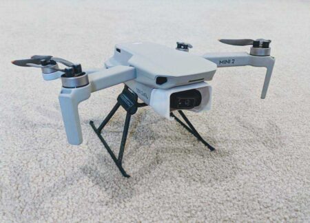 Daha Hafif Ağırlık Dji Mini 2 Ve Mavic Mini Skis 249G Altında En Aza İndirgenmiş Plastik Aparat