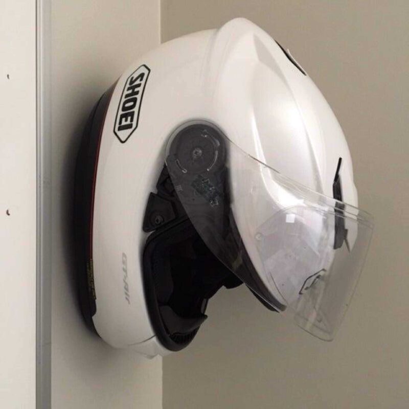 Motosiklet Kask Askısı Organizer Organik Plastikten Aksesuar - Görsel 2