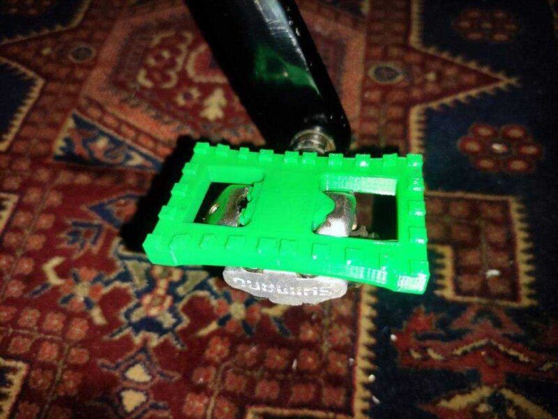 Spd Pedal Adaptörü (M520) Plastik Aparat - Görsel 2