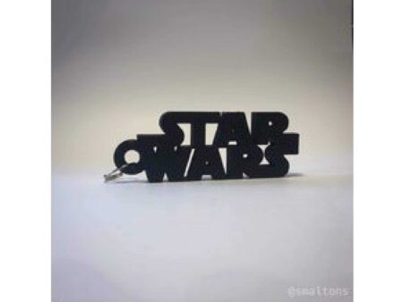Star Wars Logolu Anahtarlık Hediyelik Süs Eşyası