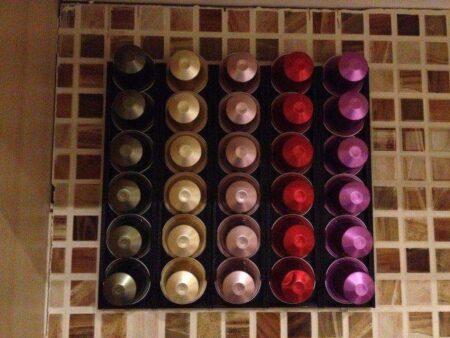 Nespresso kapsül tutacağı askısı çoklu kullanım organizer düzenle