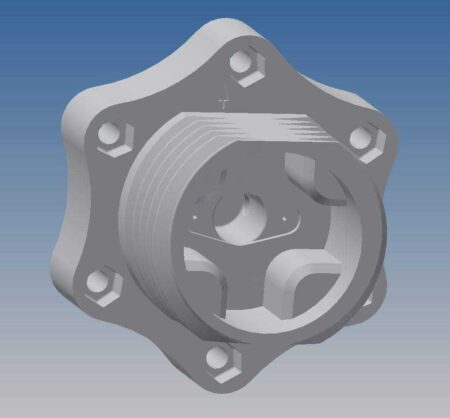 Thrustmaster T500, Tx, T300 Wheeladapter Plastik Aparat