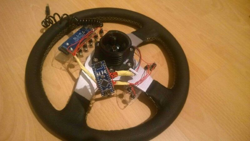 Thrustmaster T500, Tx, T300 Wheeladapter Plastik Aparat - Görsel 2