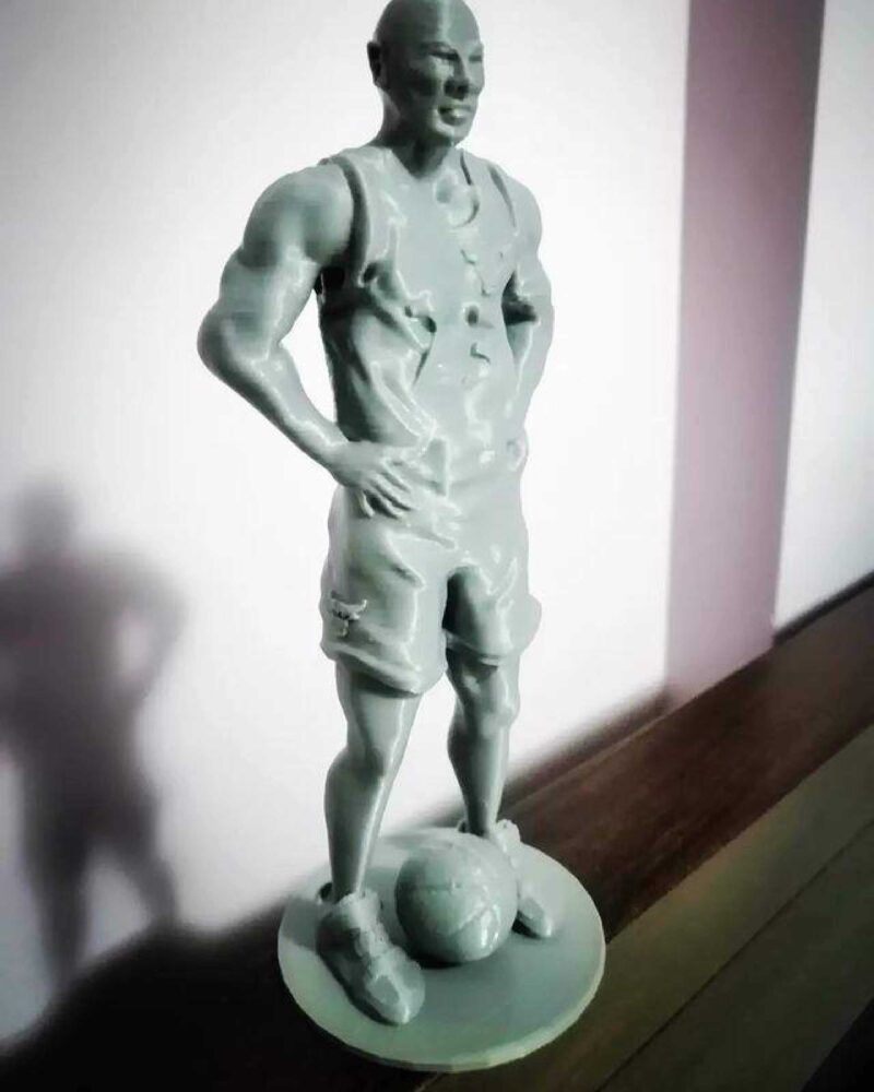 Michael Jordan 3D Figürü Plastik Aparat - Görsel 4