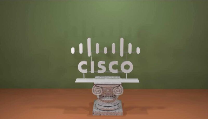 Cisco Logosu Plastik Aparat