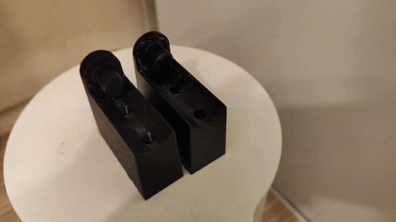 Samsung Fırınının Yedek Kapı Kolu Plastik Aparat - Görsel 2