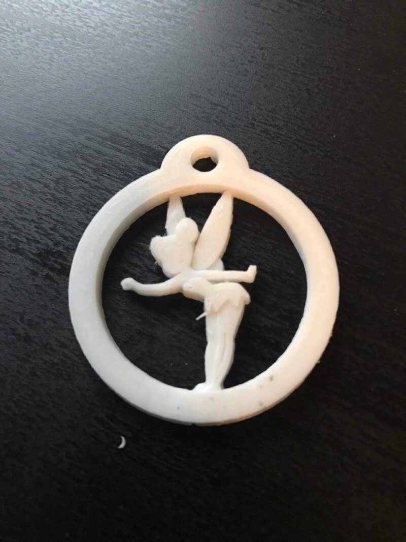 Tinkerbell Anahtarlık Plastik Aparat - Görsel 4
