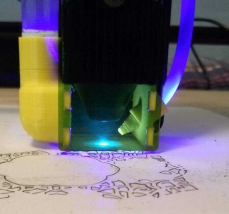Hava Yardımı Atomstack A5 Remix Plastik Aparat