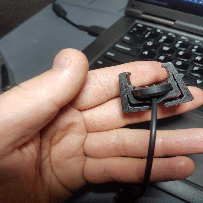 Mi Band 4 Stok Şarj Cihazı Mod Plastik Aparat - Görsel 2