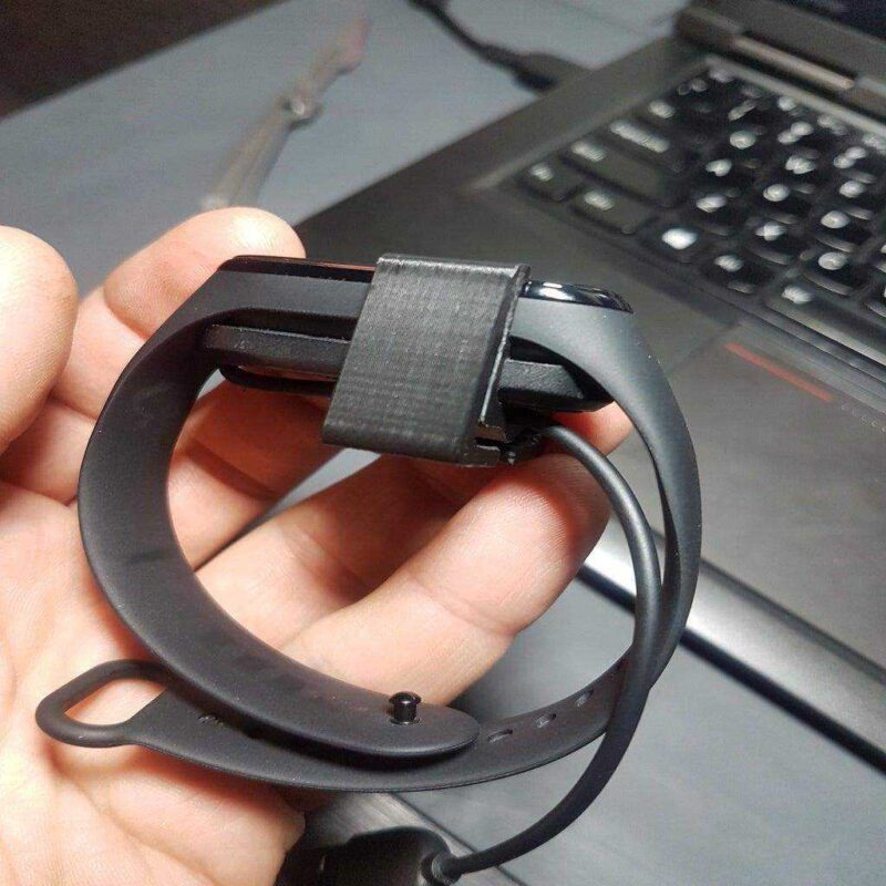 Mi Band 4 Stok Şarj Cihazı Mod Plastik Aparat - Görsel 3