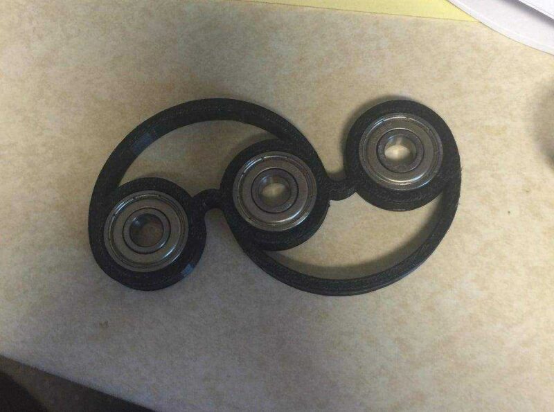 Idle Hands Fidget Spinner  Organik Plastikten Dekoratif Aksesuar - Görsel 2