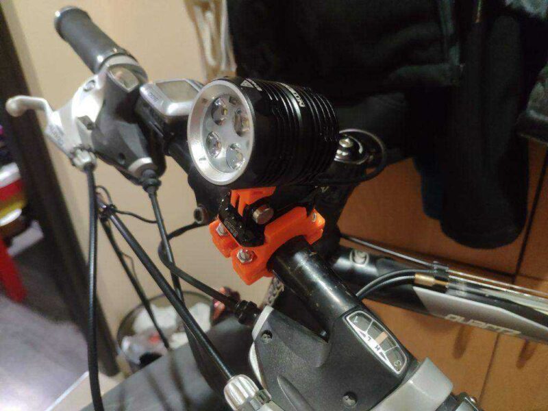 Nitefighter Bt40S Bisiklet Işık Gopro Tutucu Plastik Aparat