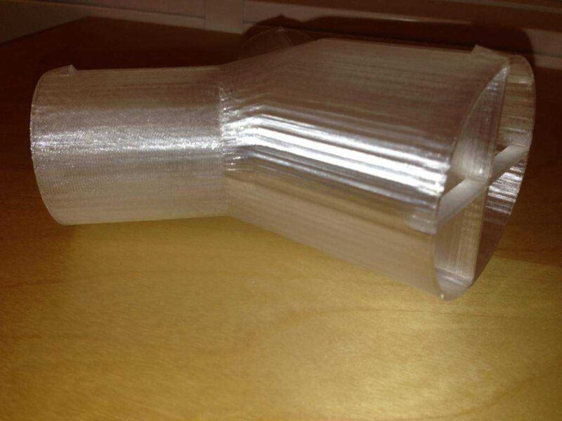 Hava Kanalı Splitter Plastik Aparat - Görsel 4