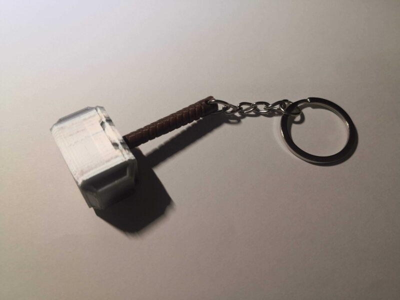 Mjolnir Anahtarlık Plastik Aparat - Görsel 2