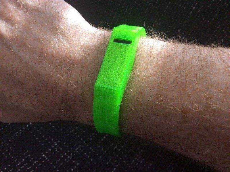 Fitbit Flex Yedek Bileklik  Organik Plastikten Dekoratif - Görsel 2