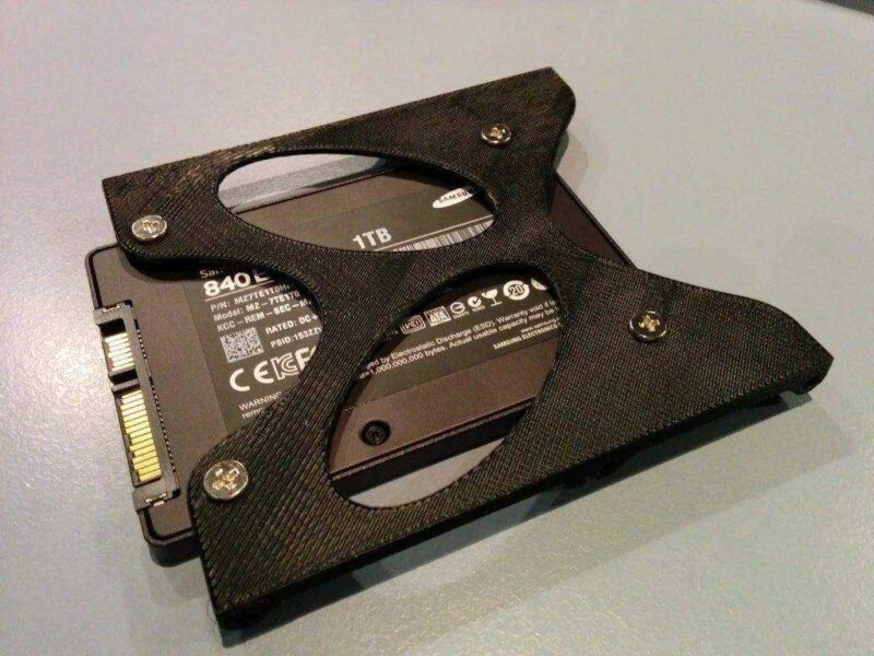 2,5 - 3,5 inç SSD / HDD Adaptörü Çevirici  Aparat Tutucu - Görsel 3