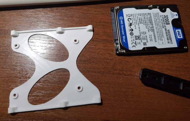 2,5 - 3,5 inç SSD / HDD Adaptörü Çevirici  Aparat Tutucu - Görsel 4