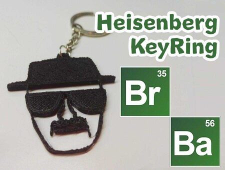 Breaking Bad Dizisi Heisenberg Dekoratif Biblo Anahtarlık