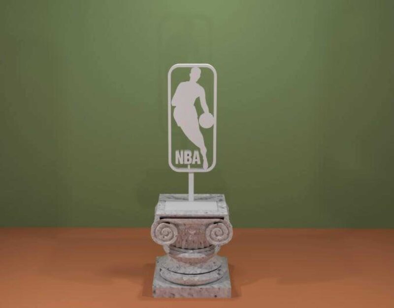 Nba Logosu Hediyelik Süs Eşyası Aksesuar Biblo Dekoratif