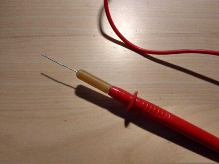 İğne Uçlu Multimetre Probu Plastik Aparat