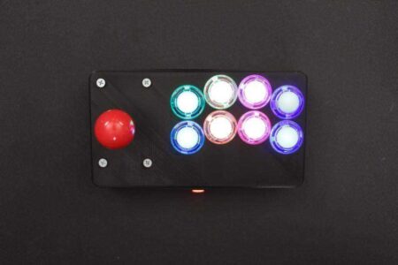 Neopixel Arcade Düğmeleri Plastik Aparat