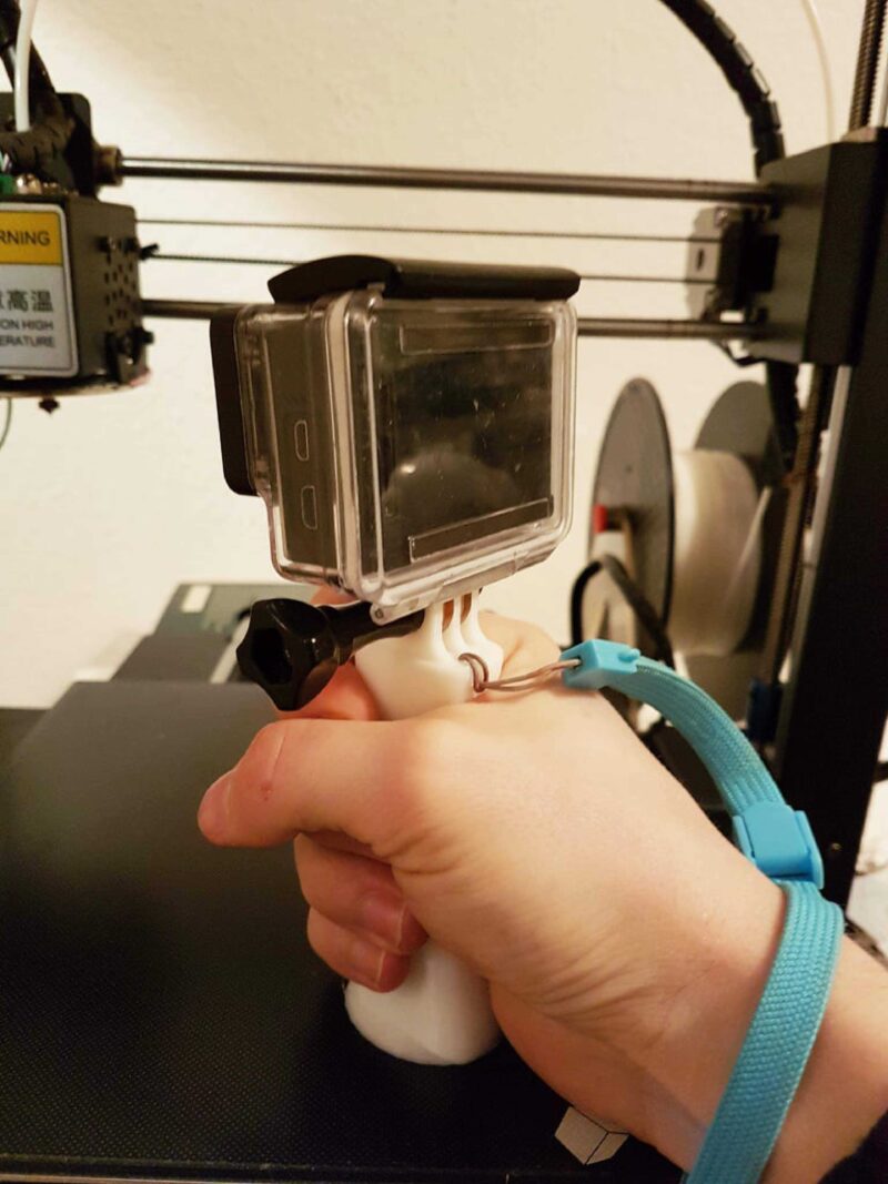 GoPro Aksesuar Hand Grip  kordon Takılabilir Kordon Hariç - Görsel 2